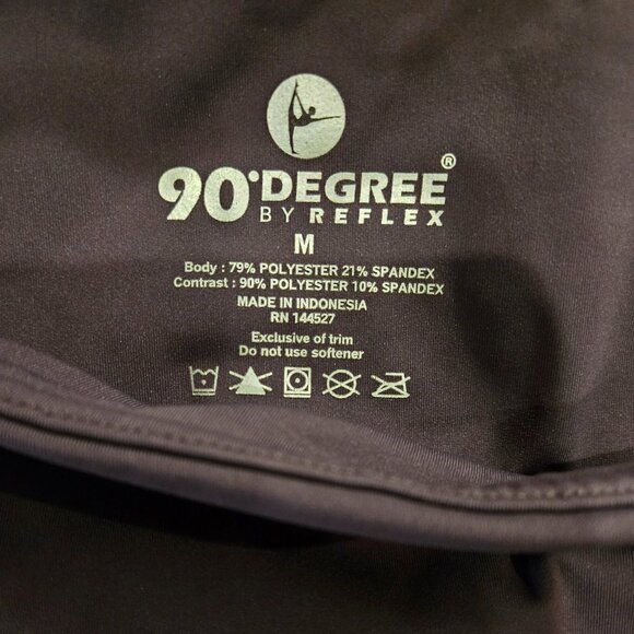 REFLEX YOGA PANTS 90 DEGREES, WOMEN'S HIGH WAIST - Picture 8 of 9